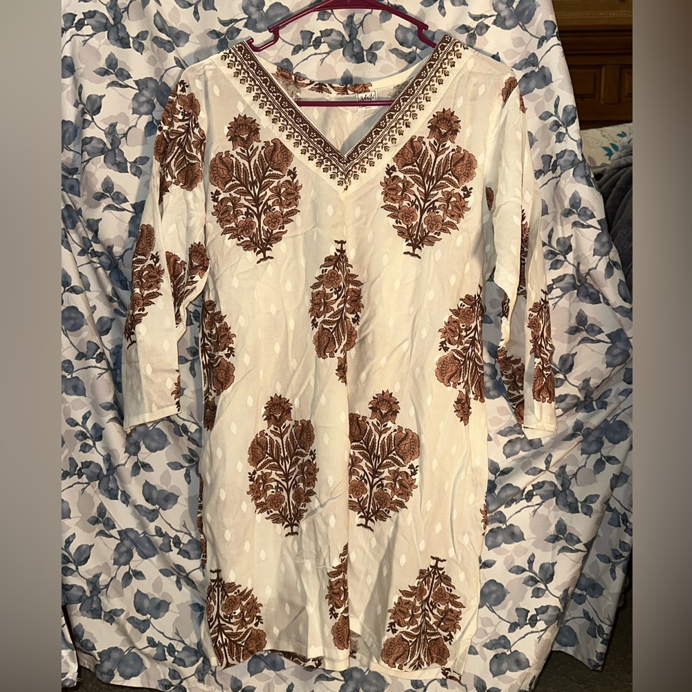 Floral Print Kurti from India